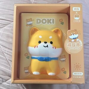 5/$25 💖 stress compression squishy notebook